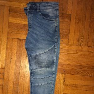 Biker jeans